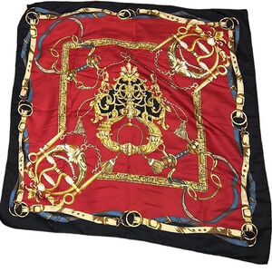 Vintage  style panther print scarf